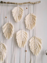 Load image into Gallery viewer, Macrame feathers wall hanging &quot;Benita&quot;
