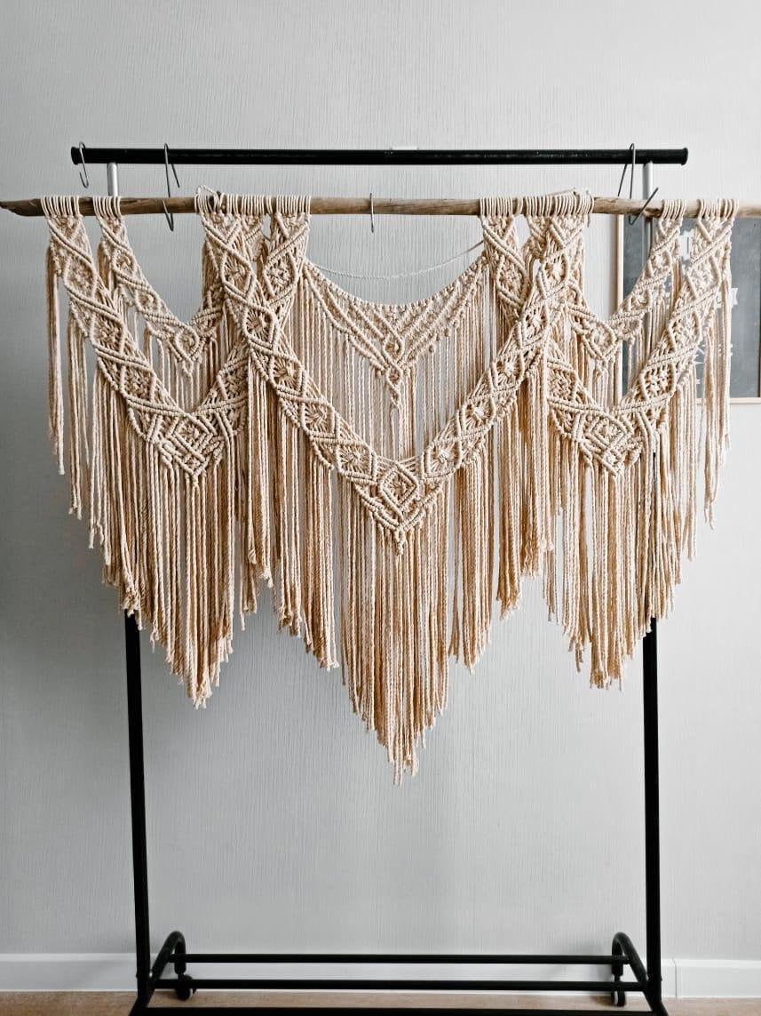 Large macrame wall hanging 