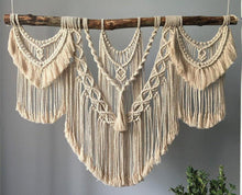 Load image into Gallery viewer, Macrame wall hanging Trinity
