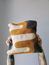 Load image into Gallery viewer, Woven pillowcase with embroidery &quot;River&quot;
