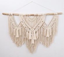 Load image into Gallery viewer, Macrame wall hanging with tassels &quot;Serena&quot;
