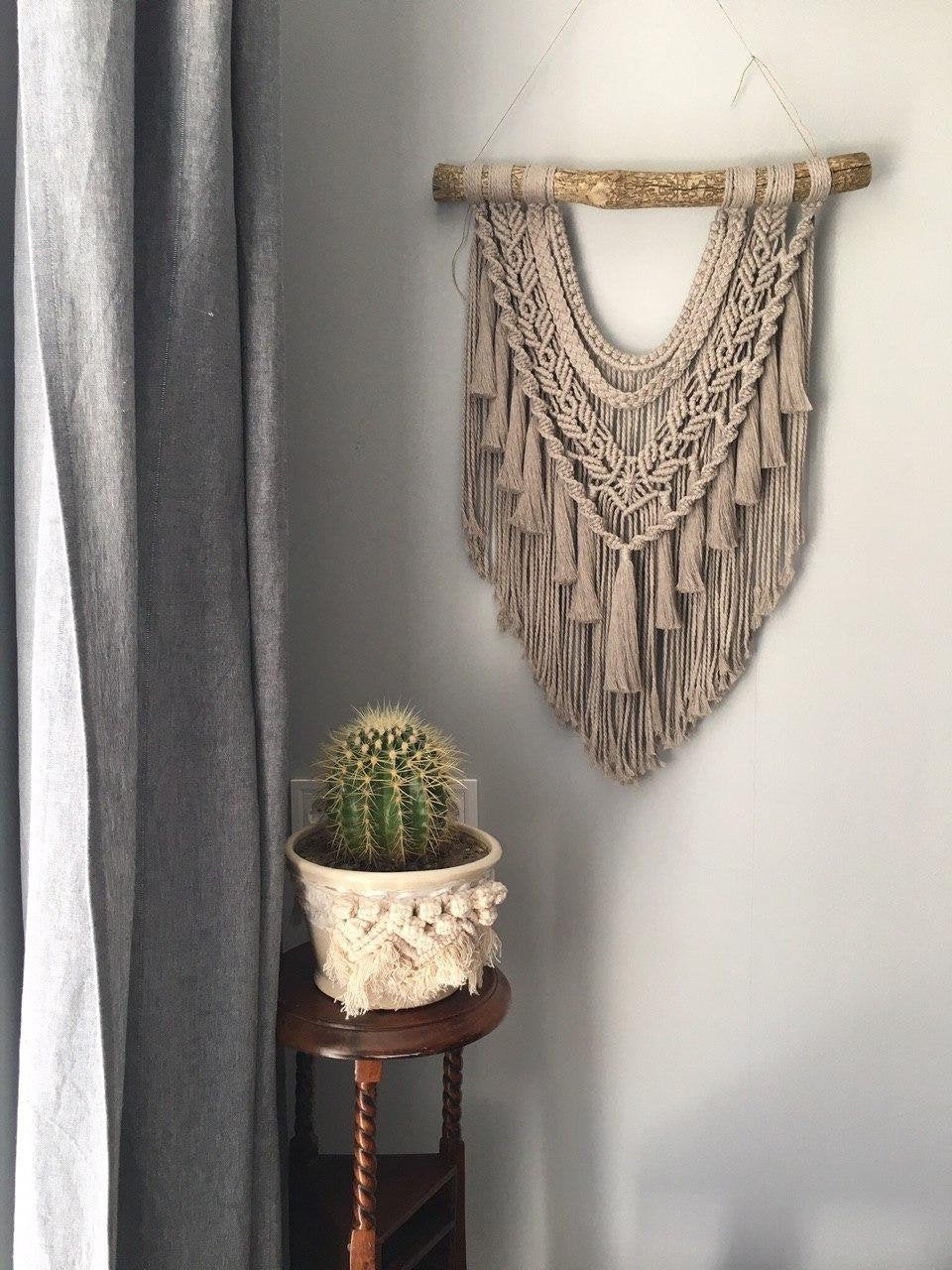 Small macrame wall decor 