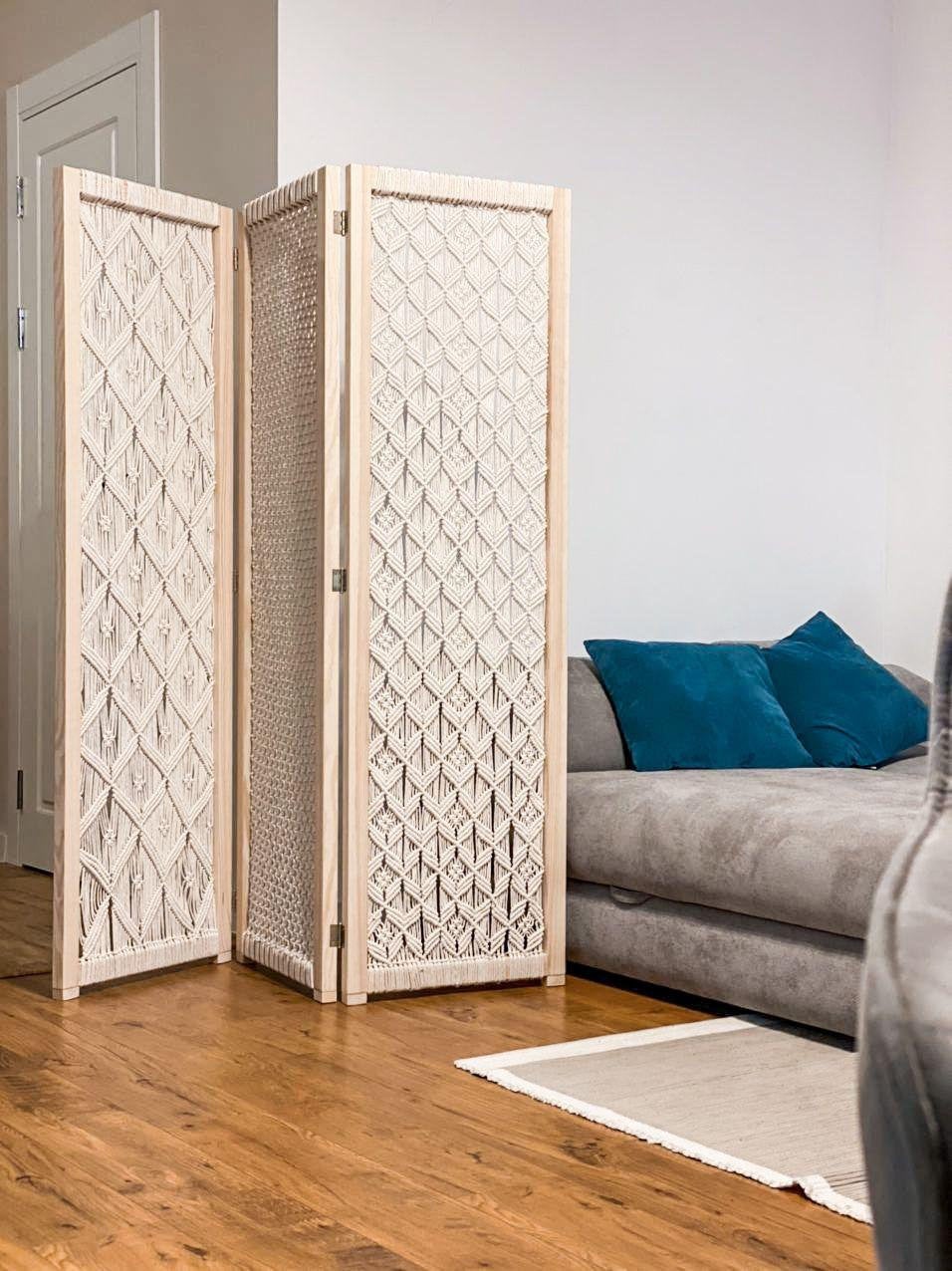 Macrame Room Divider